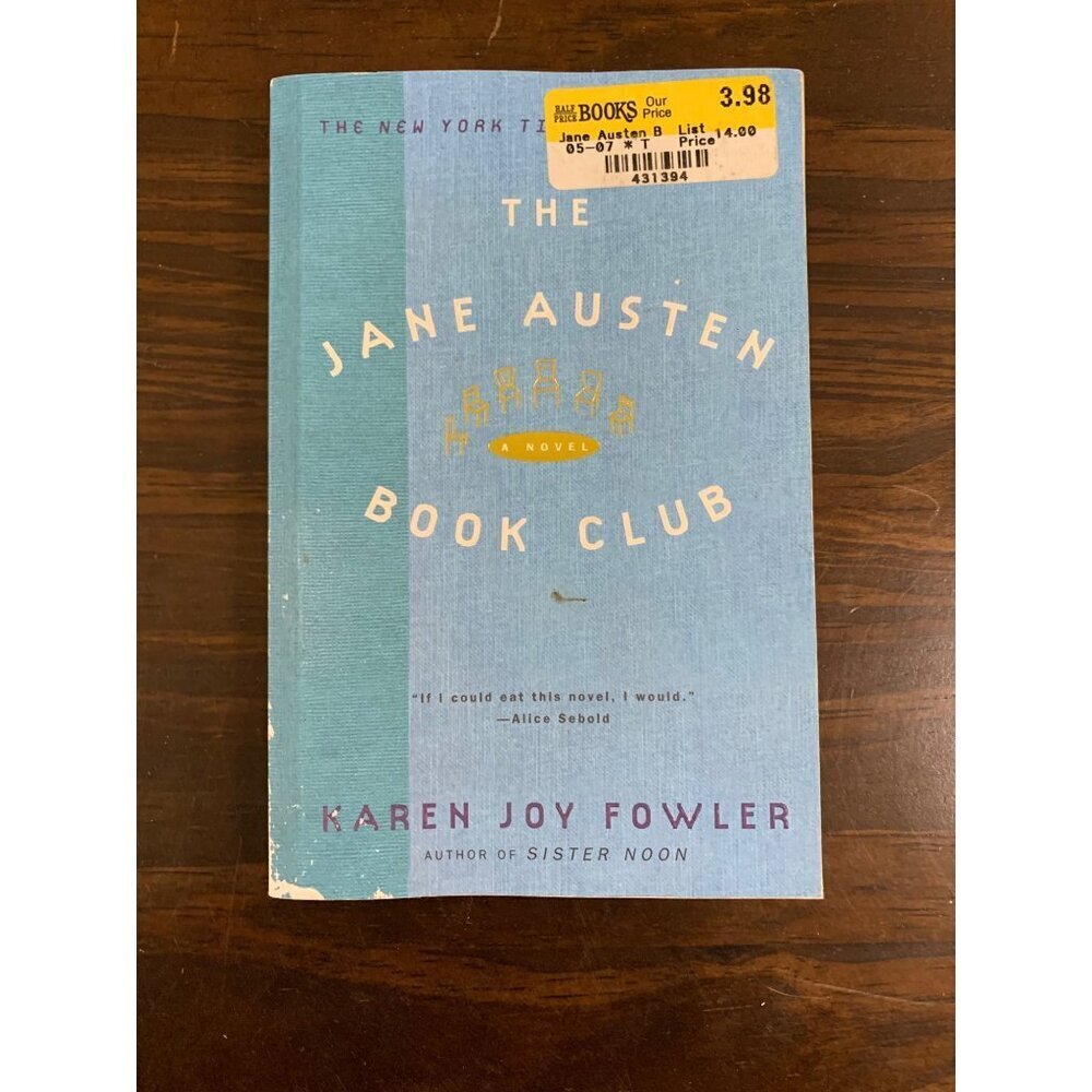 The Jane Austen Book Club by Karen Joy Fowler Paperback LS15